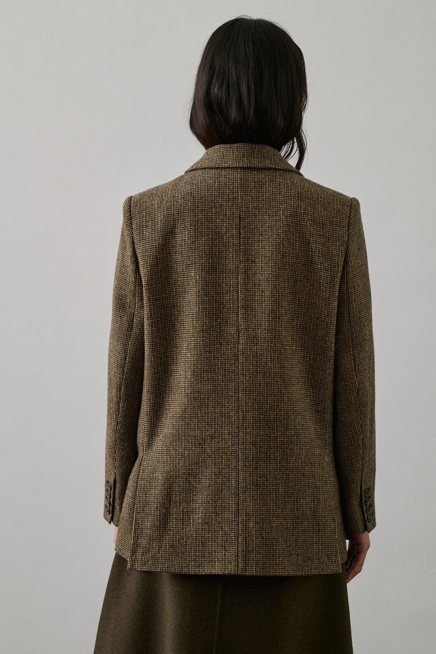 Veste Sevres - Marron/Beige - Laine - Femme