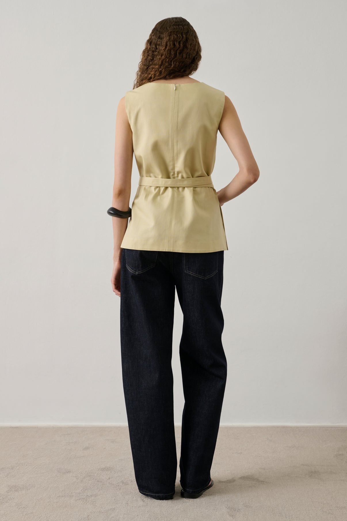 Top Isra - Crème - Femme vue 2