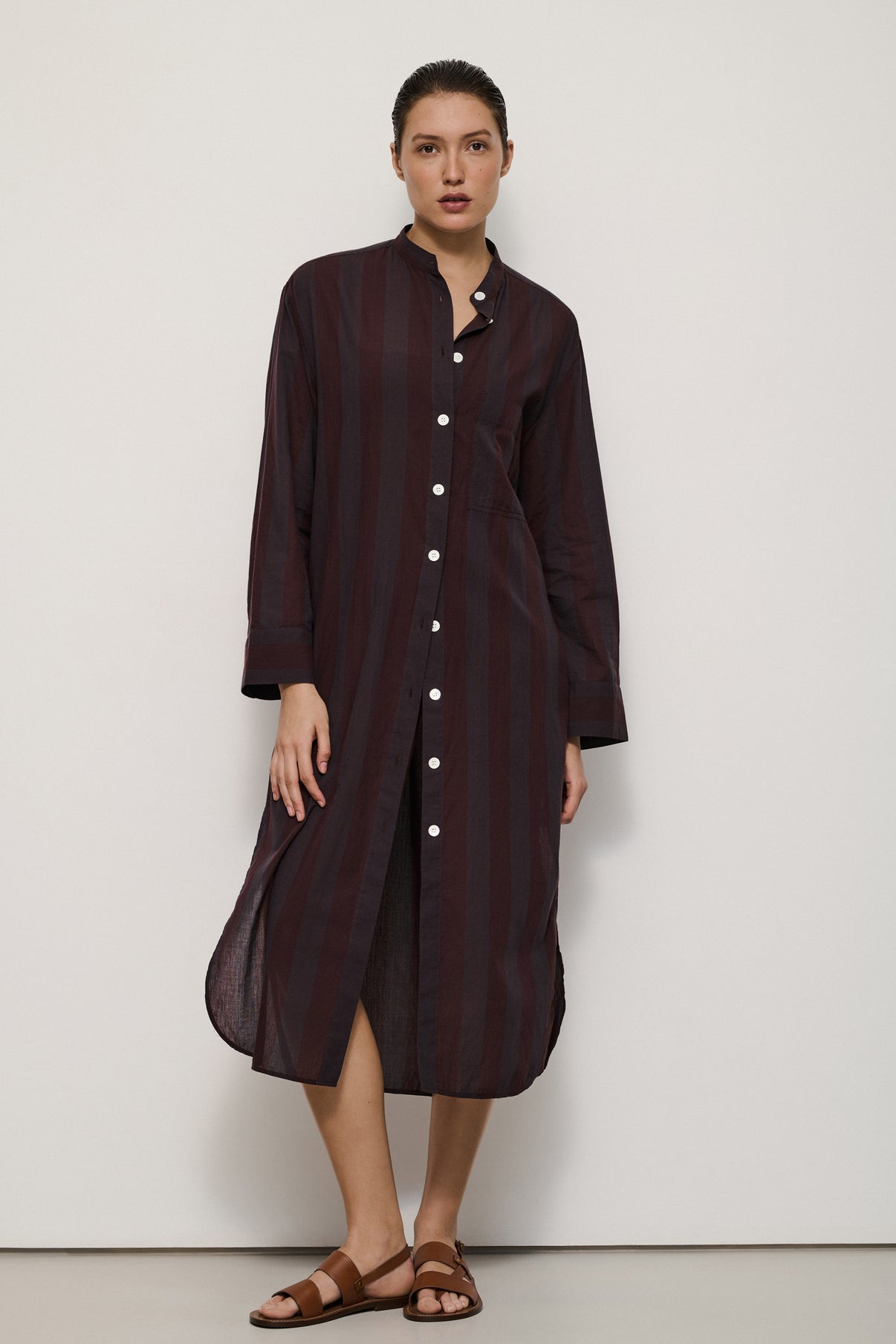 ROBE IL VESTITO BORDEAUX vue 1